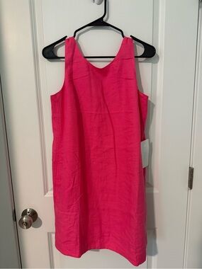 Athleta Linen Retreat Dress